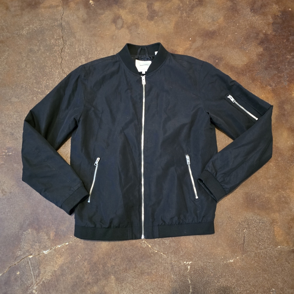 Jack & Jones JJerush Bomber NOOS Jacket | Size L | Black